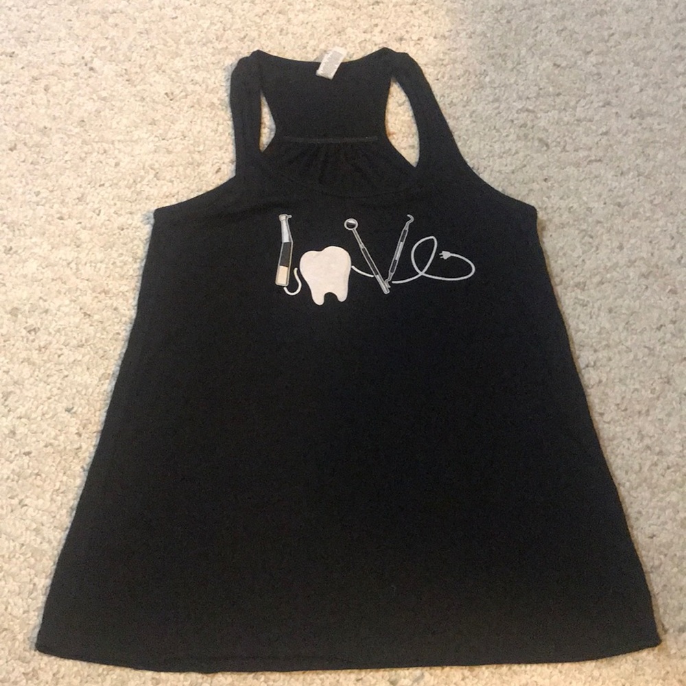 Black tank top size small